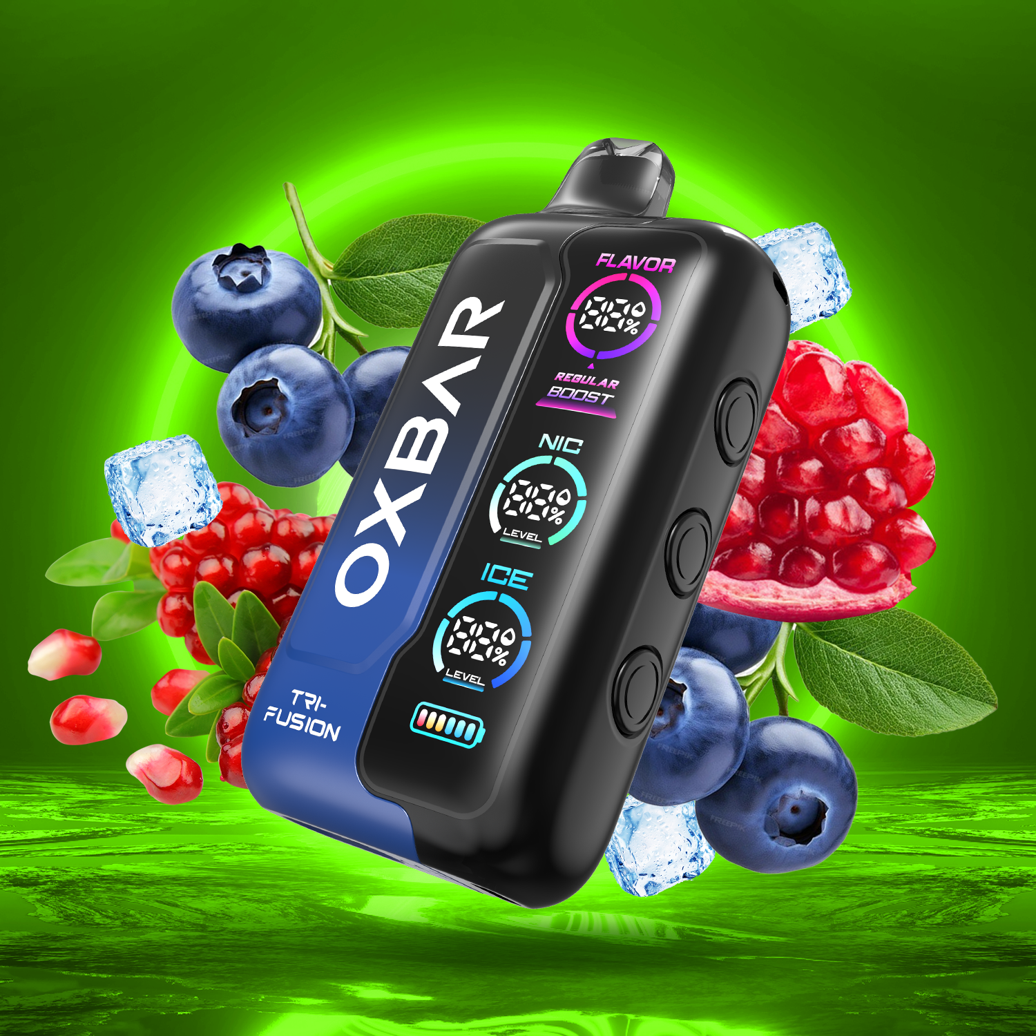 Pomegranate Blueberry Ice